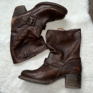 Frye Brown Leather Boots